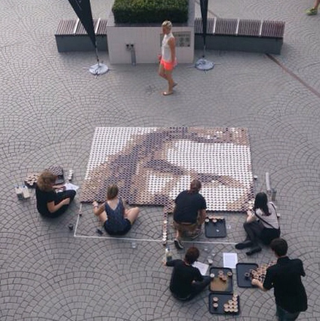Illustration for article titled Here's Thor Made Out of Coffee Cups. Because Coffee. And Australia.